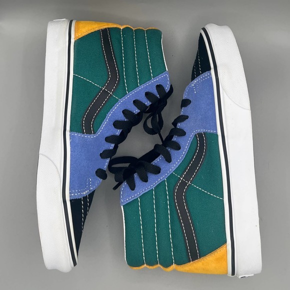 Vans Retro Court, Sk8-Hi, Multi Colored Shoes 6M 7.5W - Picture 2 of 9